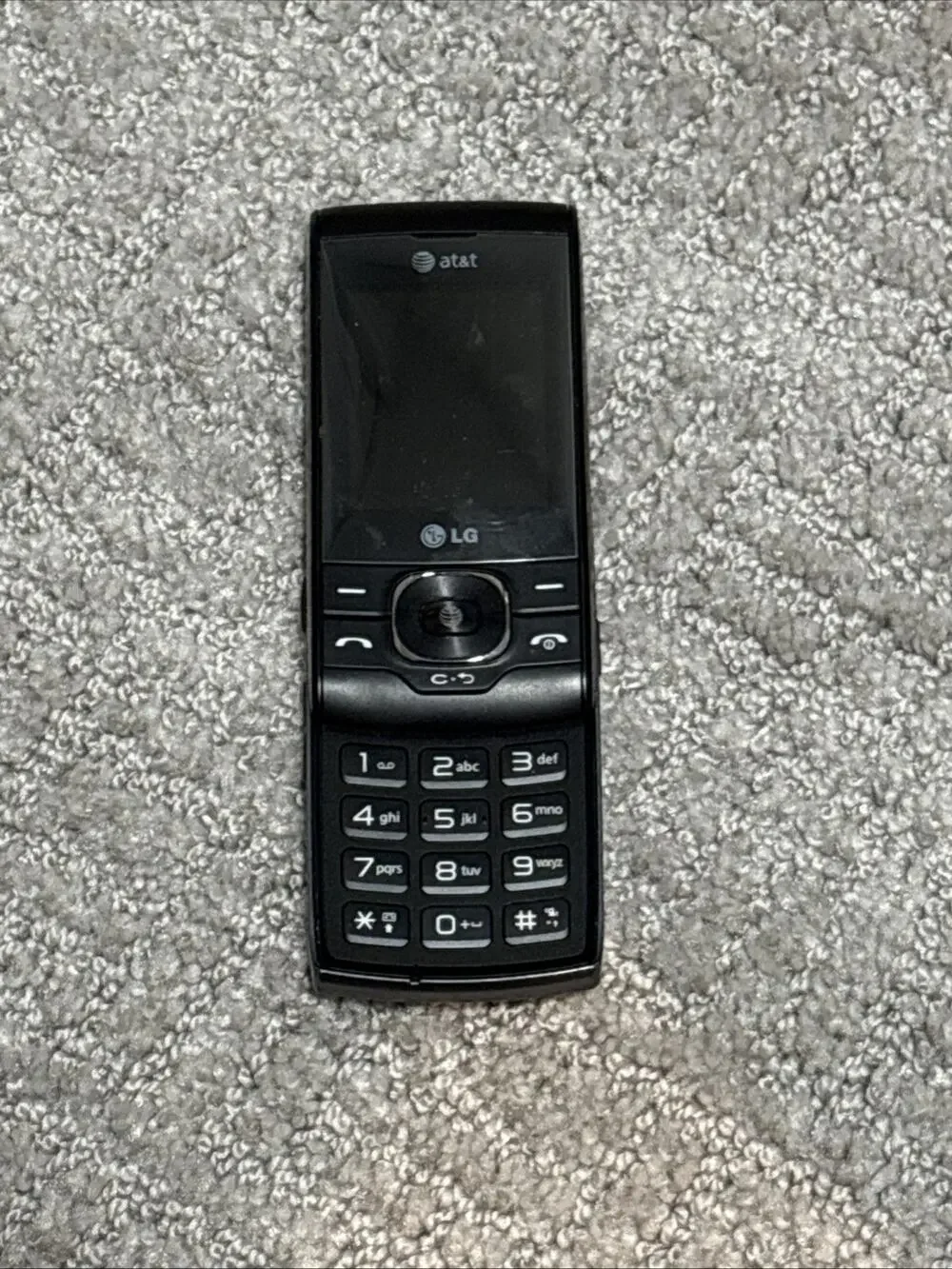 LG GU295 Slider Phone for AT&T Black